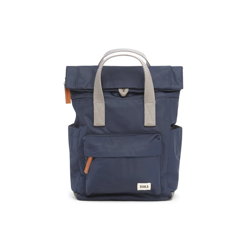 ROKA Canfield B Midnight Kleine Tasche aus recyceltem Nylon