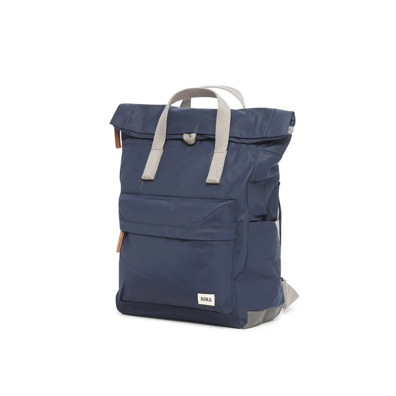 ROKA Canfield B Midnight Kleine Tasche aus recyceltem Nylon