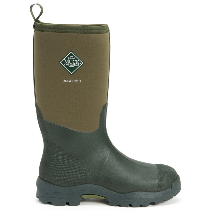 Muck Boots Unisex Derwent II Allzweck-Feldstiefel – Dunkelgrün