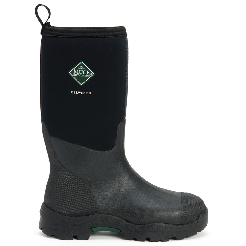 Muck Boots Unisex Derwent II Allzweck-Feldstiefel – Schwarz