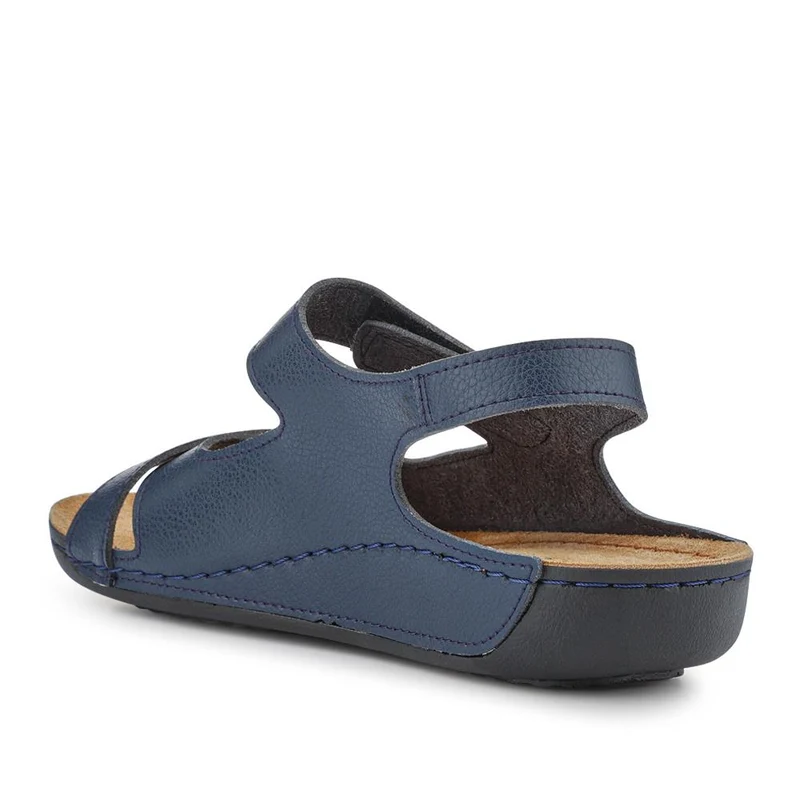 Cushioned Touch-Fasten Sandals - SERAY41003 / 327 591 - Navy