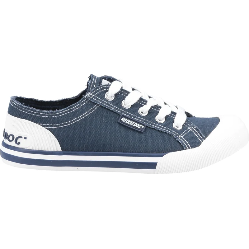 Rocket Dog Damen Jazzin Plimsoll – Marineblau