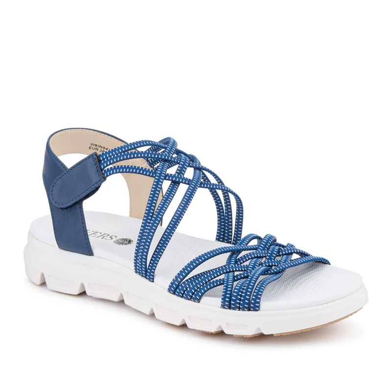 Stretchy Cushioned Sandals - WBINS41089 / 327 328