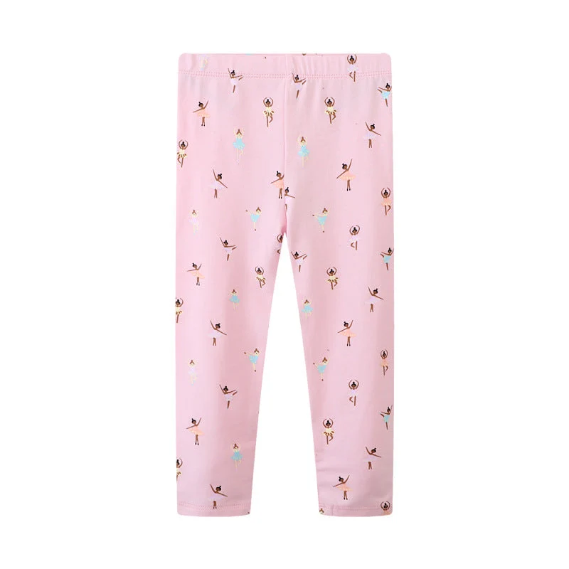 Mädchen Leggings mit bezauberndem Ballett-Motiv Drune