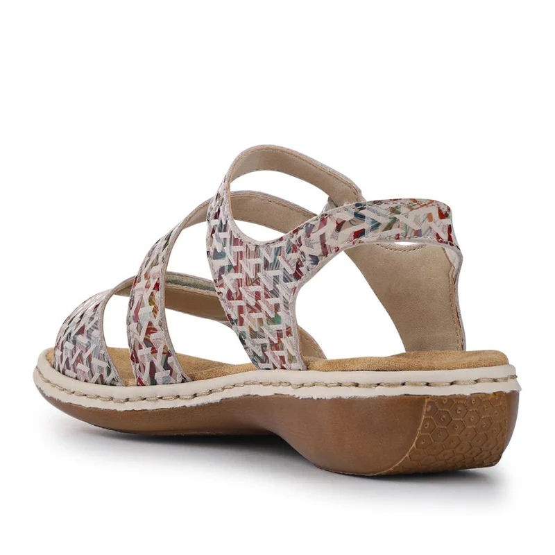 Flat Leather Sandal - RKR29540 / null - Multi