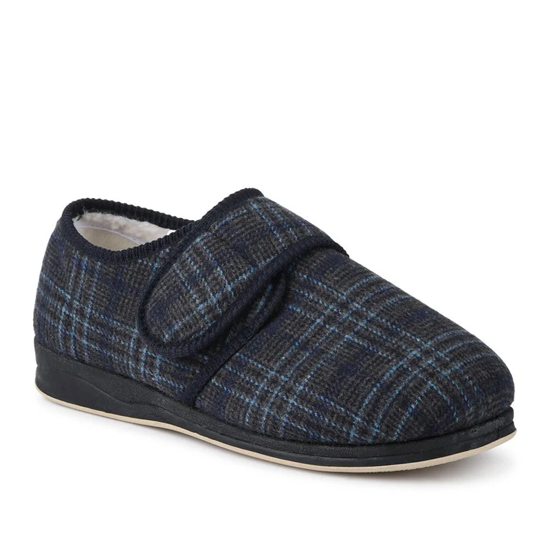 Extra-Wide Faux-Fur-Lined Slippers - AUGUST / 328 471