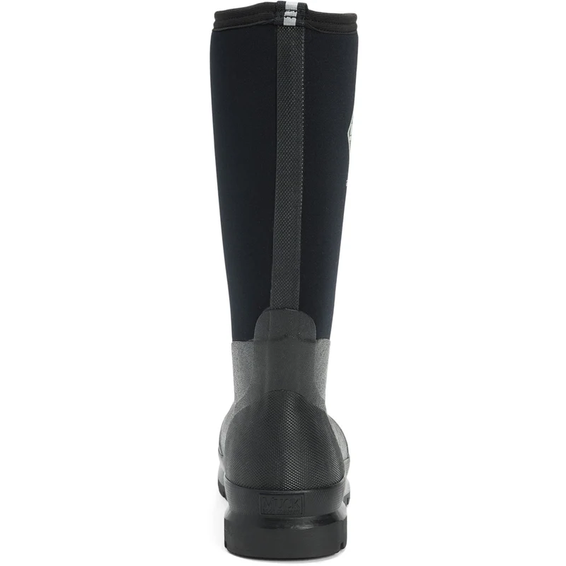 Muck Boots Unisex Chore Classic Hi gemusterter Gummistiefel – Schwarz