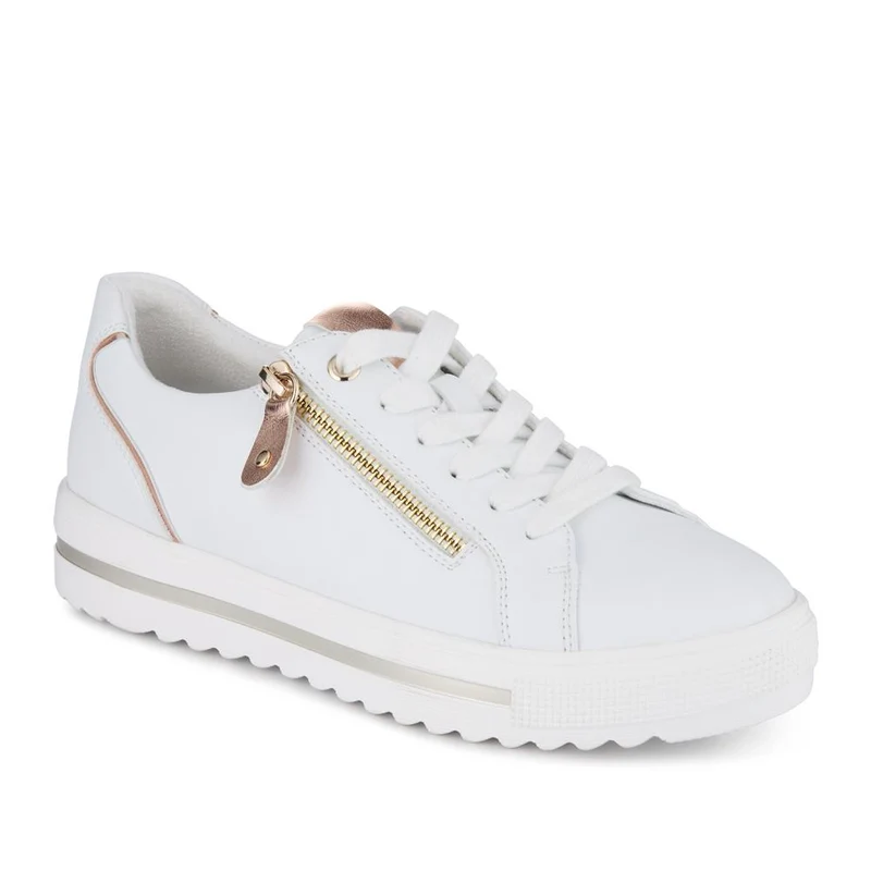 Dual-Fasten Platform Trainers - WBINS41005 / 327 106 - White
