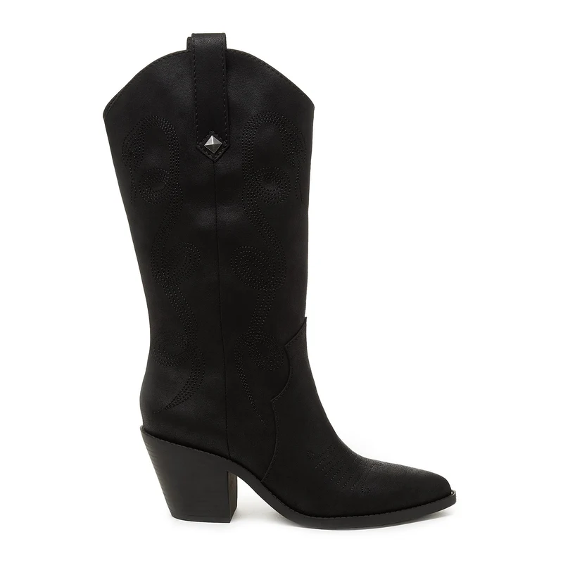 Rocket Dog Damen Feria Langer Stiefel - Schwarz