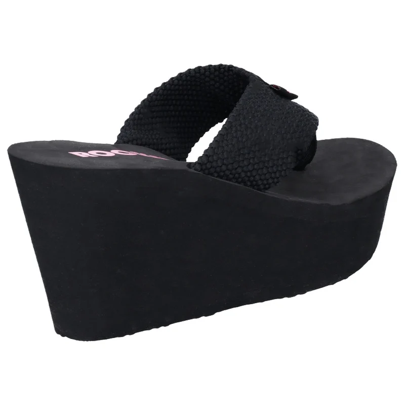 Rocket Dog Damen Diver Webbing Sandale – Schwarz