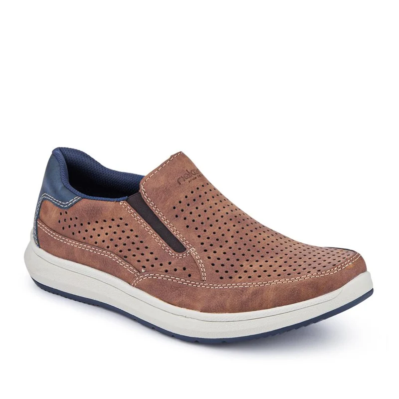 Extra-Wide Slip-On Shoes - RKR41535 / 326 935 - Brown