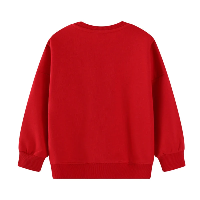 Mädchen Sweater mit festlichem Weihnachtsbaum-Motiv Drune