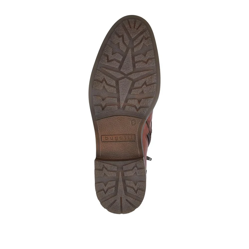 Bugatti Leather Lace-Up Boots - BUG42504 / 327 674 - Cognac