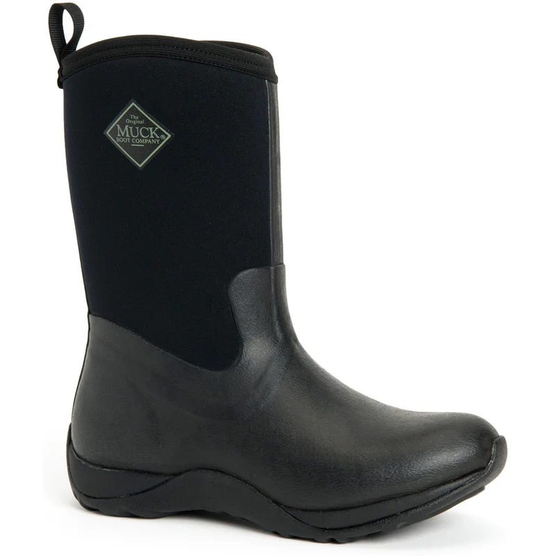 Muck Boots Damen Arctic Weekend Pull On Gummistiefel - Schwarz