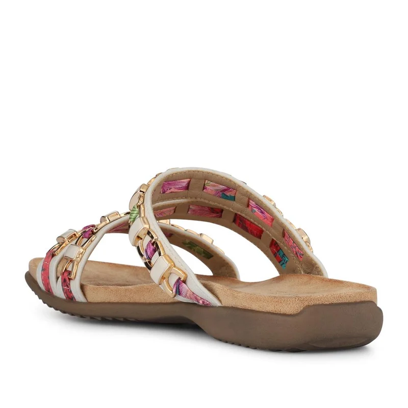 Triple-Strapped Mules - BAIZH41022 / 327 273 - White