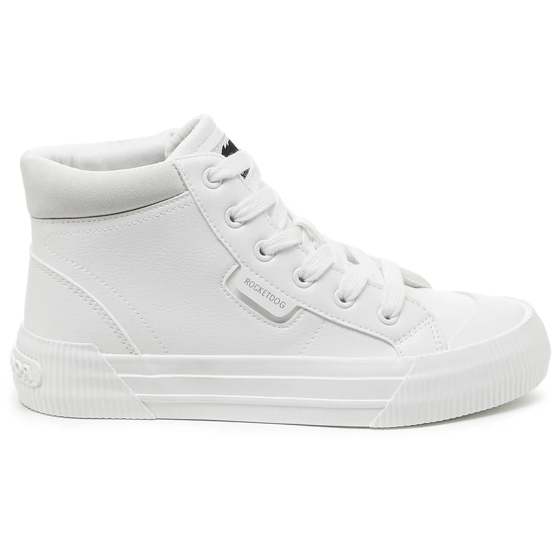 Rocket Dog Cheery Hi-Sneaker für Damen – Weiß