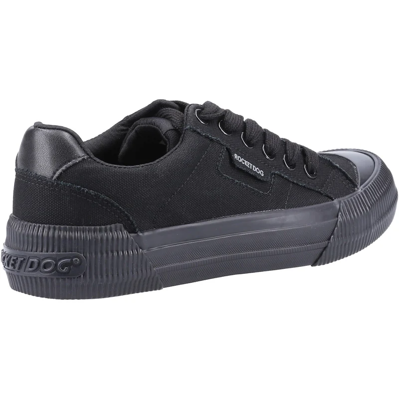 Rocket Dog Cheery Lace-Sneaker für Damen – Schwarz