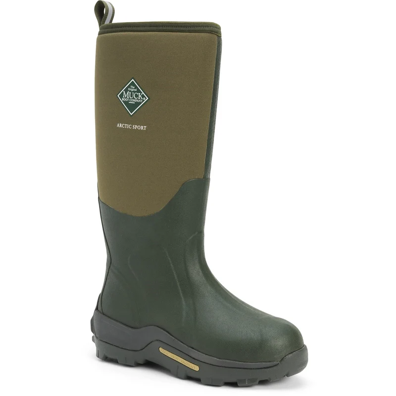Muck Boots Unisex Arctic Sport Pull On Gummistiefel – Moss