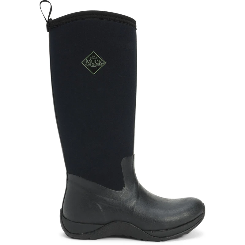 Muck Boots Damen Arctic Adventure Pull On Gummistiefel - Schwarz