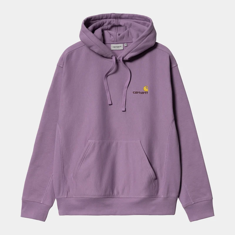 Carhartt WIP Herren American Script Sweatshirt-Hoodie - Violanda