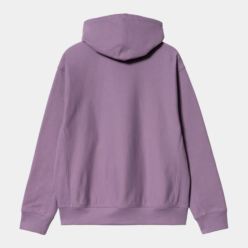 Carhartt WIP Herren American Script Sweatshirt-Hoodie - Violanda