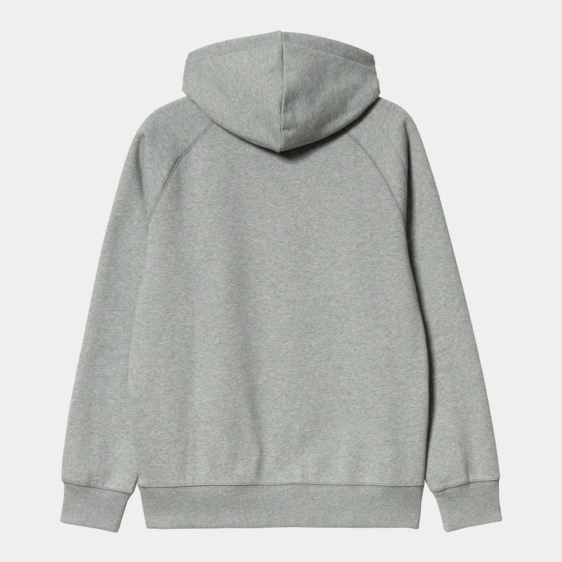 Carhartt WIP Chase Kapuzenpullover für Herren – Grau meliert