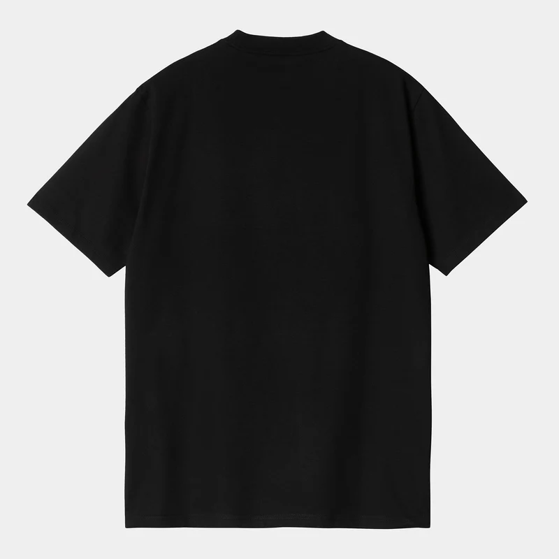 Carhartt WIP Herren-Nudel-T-Shirt – Schwarz