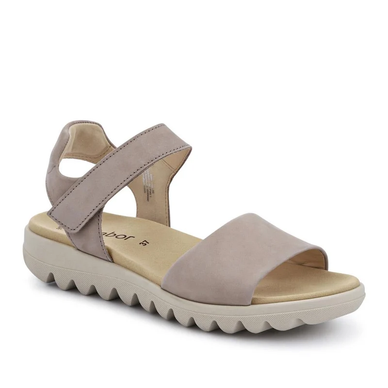 Leather Grippy-Soled Sandals - GAB41525 / 327 031