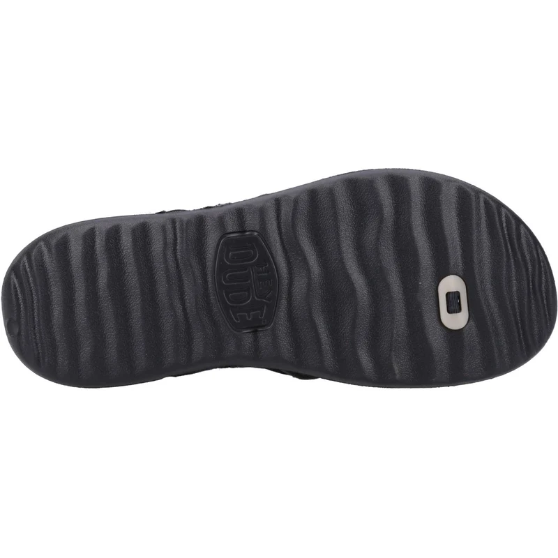 Hey Dude Myers Flip Sport Mode Herrensandale - Schwarz