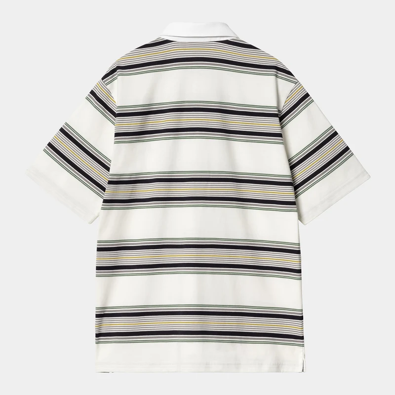 Carhartt WIP Herren Gaines Kurzarm-Rugby-Shirt – Wachs