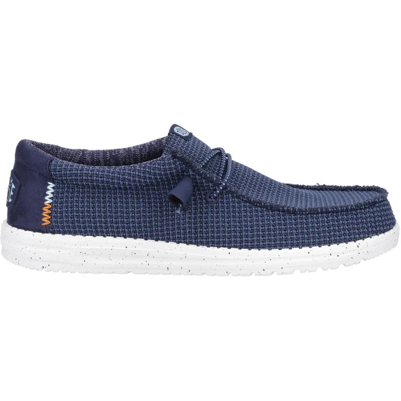 Hey Dude Wally Sport Mesh Herrenschuh – Marineblau