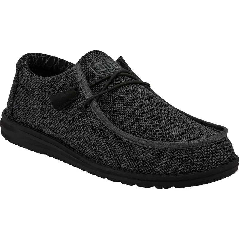 Hey Dude Wally Sox Herrenschuh – Schwarz