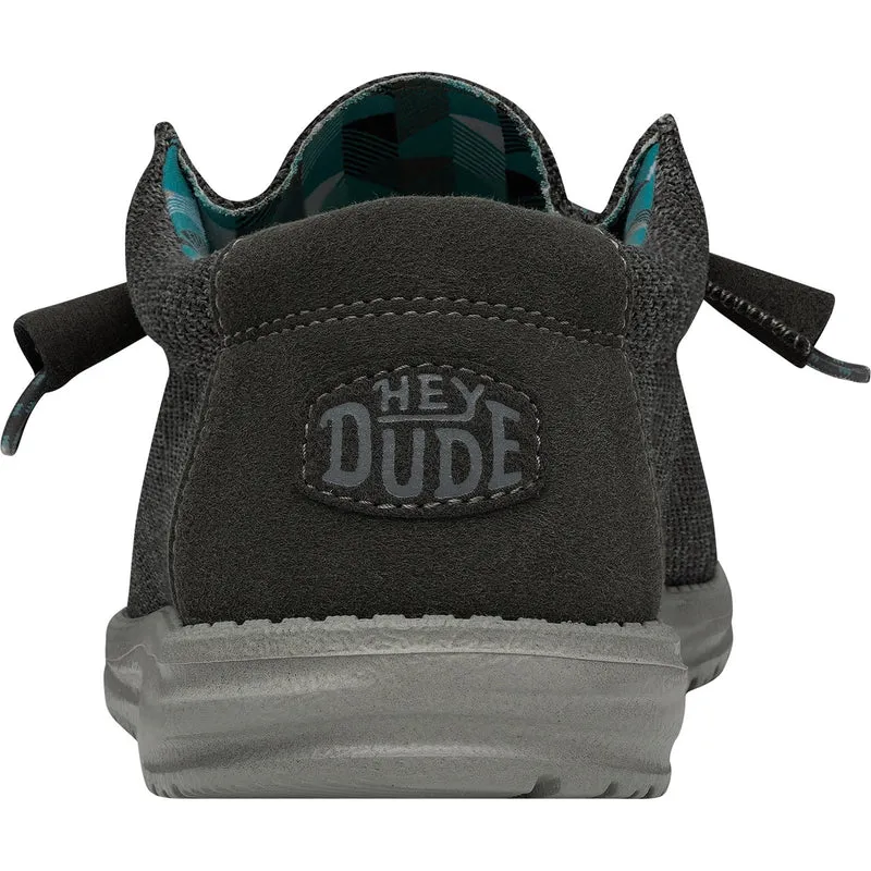 Hey Dude Wally Sox Herrenschuh - Anthrazit