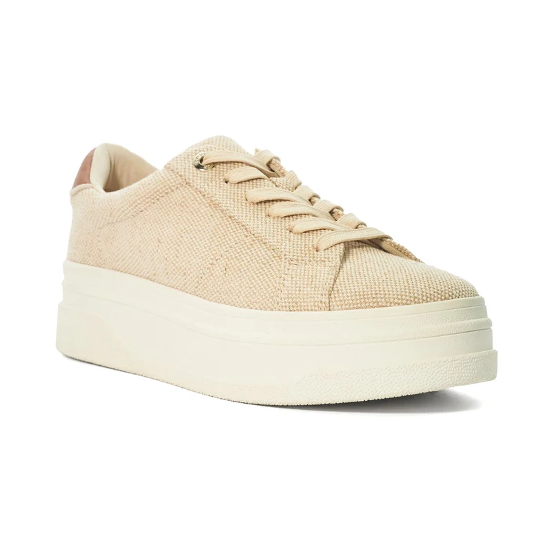 Dune Damen Exaggerate Trainer – Beige