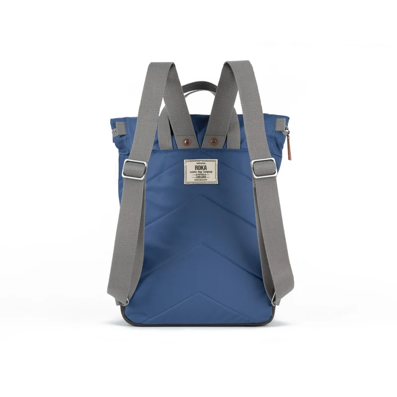 ROKA Canfield B Mittelgroße Tasche aus recyceltem Nylon, Farbe: Burnt Blue