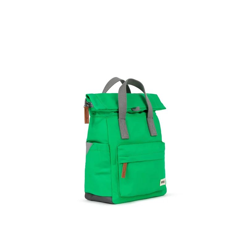 ROKA Canfield B Green Apple Kleine Tasche aus recyceltem Nylon