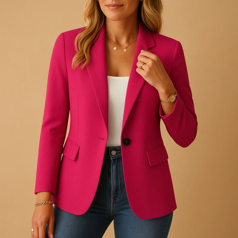 Leocadia | Eleganter Damenblazer Slim Fit Frühling