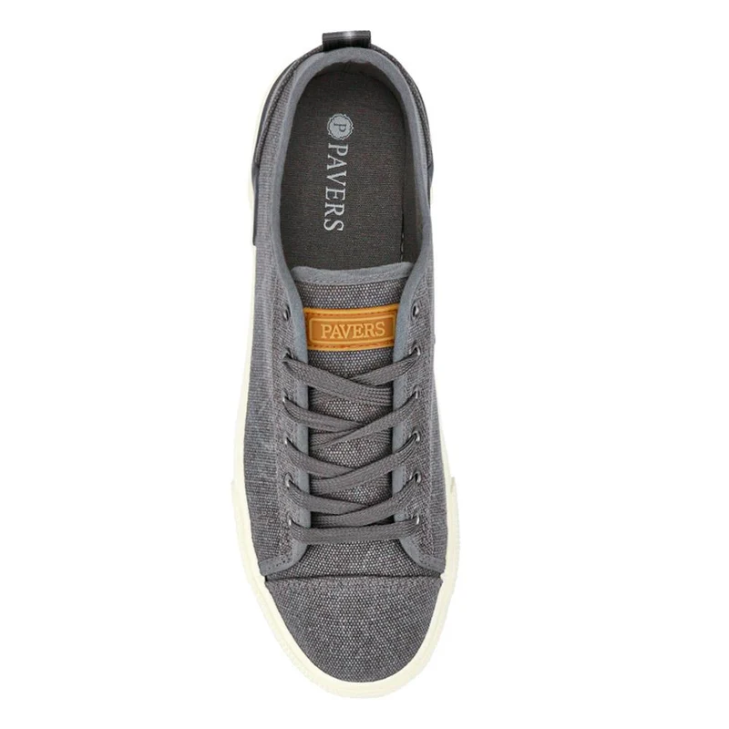 Casual Lace-Up Trainers - XIAM41011 / 326 922 - Grey