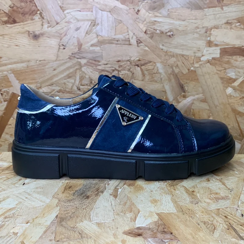 Kate Appleby Damen-Arlesey-Trainer – Blau