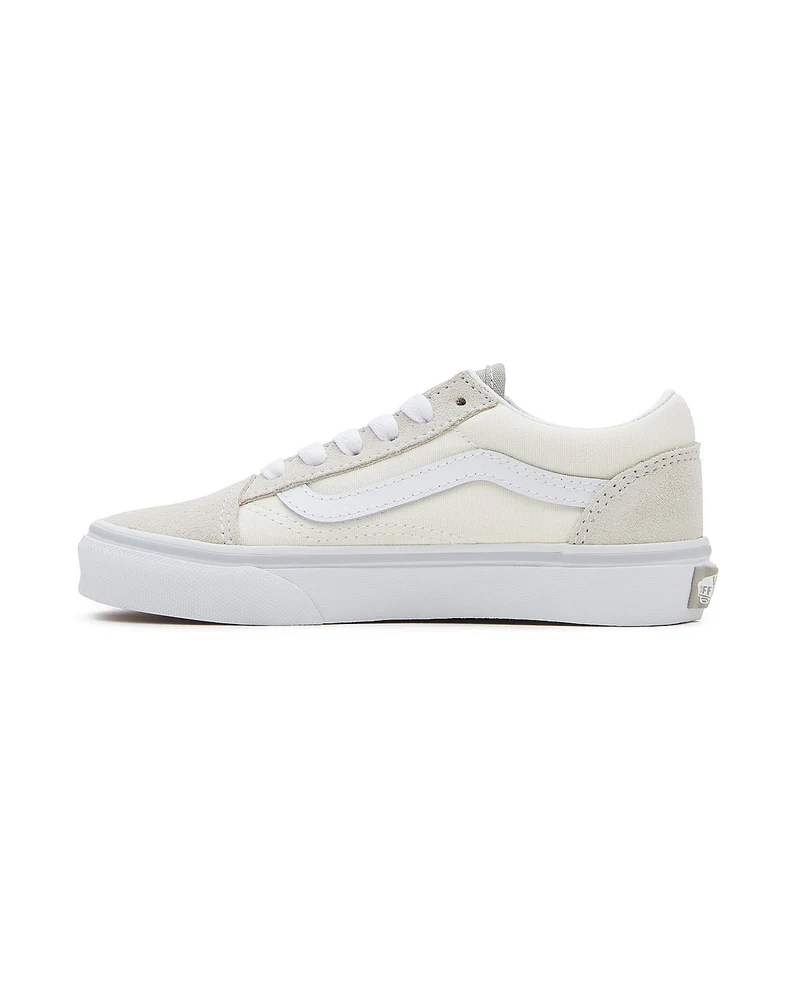VANS Kinder Old Skool Natural Block Trainer – True White