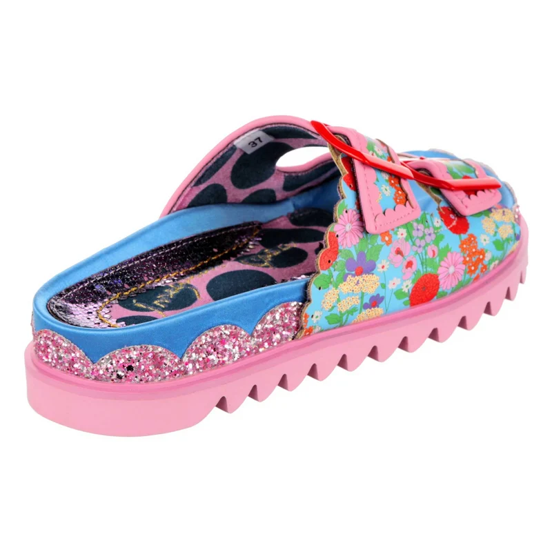 Irregular Choice Damen Garden Gander Sandale – Blau