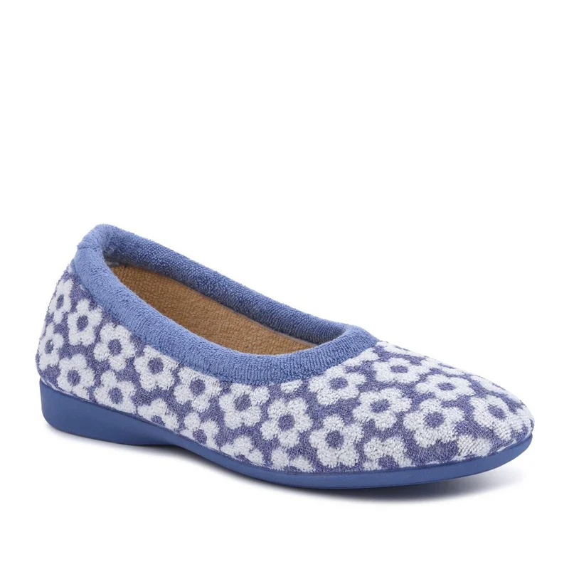 Soft Lightweight Full Slippers - FEVI41014 / 327 538 - Blue