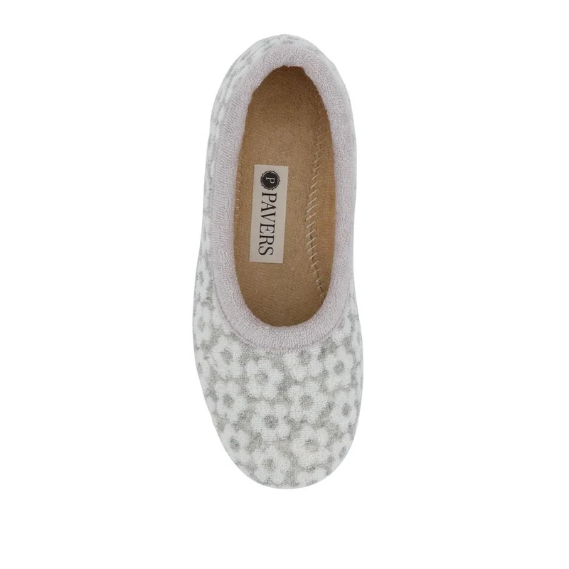 Soft Lightweight Full Slippers - FEVI41014 / 327 538 - Grey