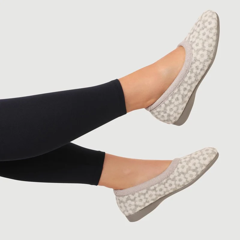 Soft Lightweight Full Slippers - FEVI41014 / 327 538 - Grey