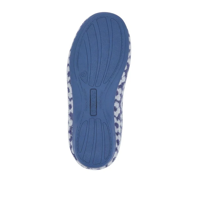 Soft Lightweight Full Slippers - FEVI41014 / 327 538 - Blue