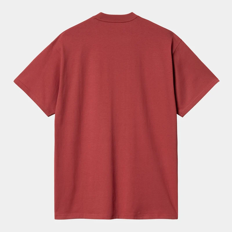 Carhartt WIP Herren Armor Pocket T-Shirt – Toskana / Weiß