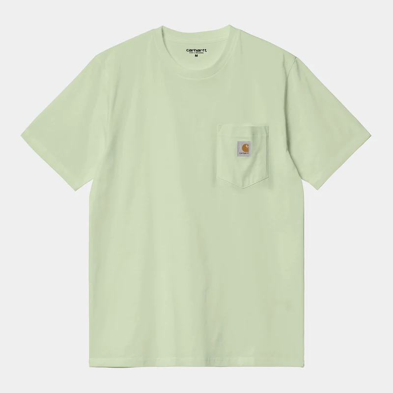 Carhartt WIP Herren-T-Shirt mit Tasche – Charm Green