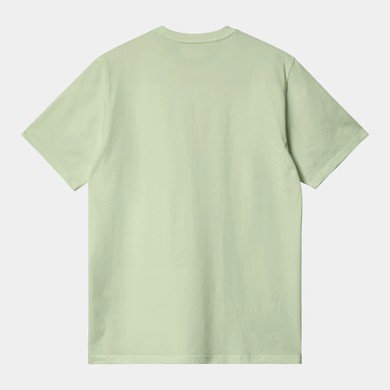 Carhartt WIP Herren-T-Shirt mit Tasche – Charm Green