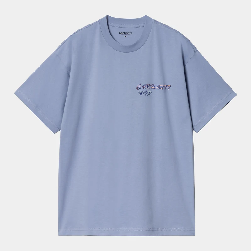 Carhartt WIP Herren Gelato T-Shirt – Charm Blue