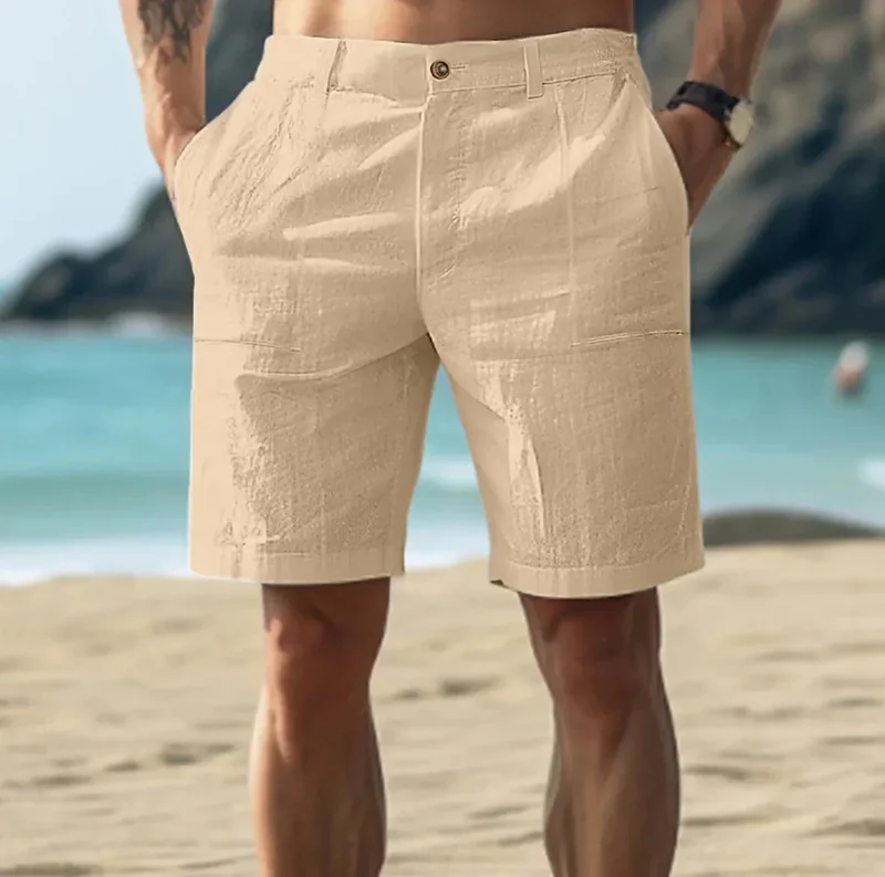 Leinen Shorts Herren | Kurze Hosen für den Sommer